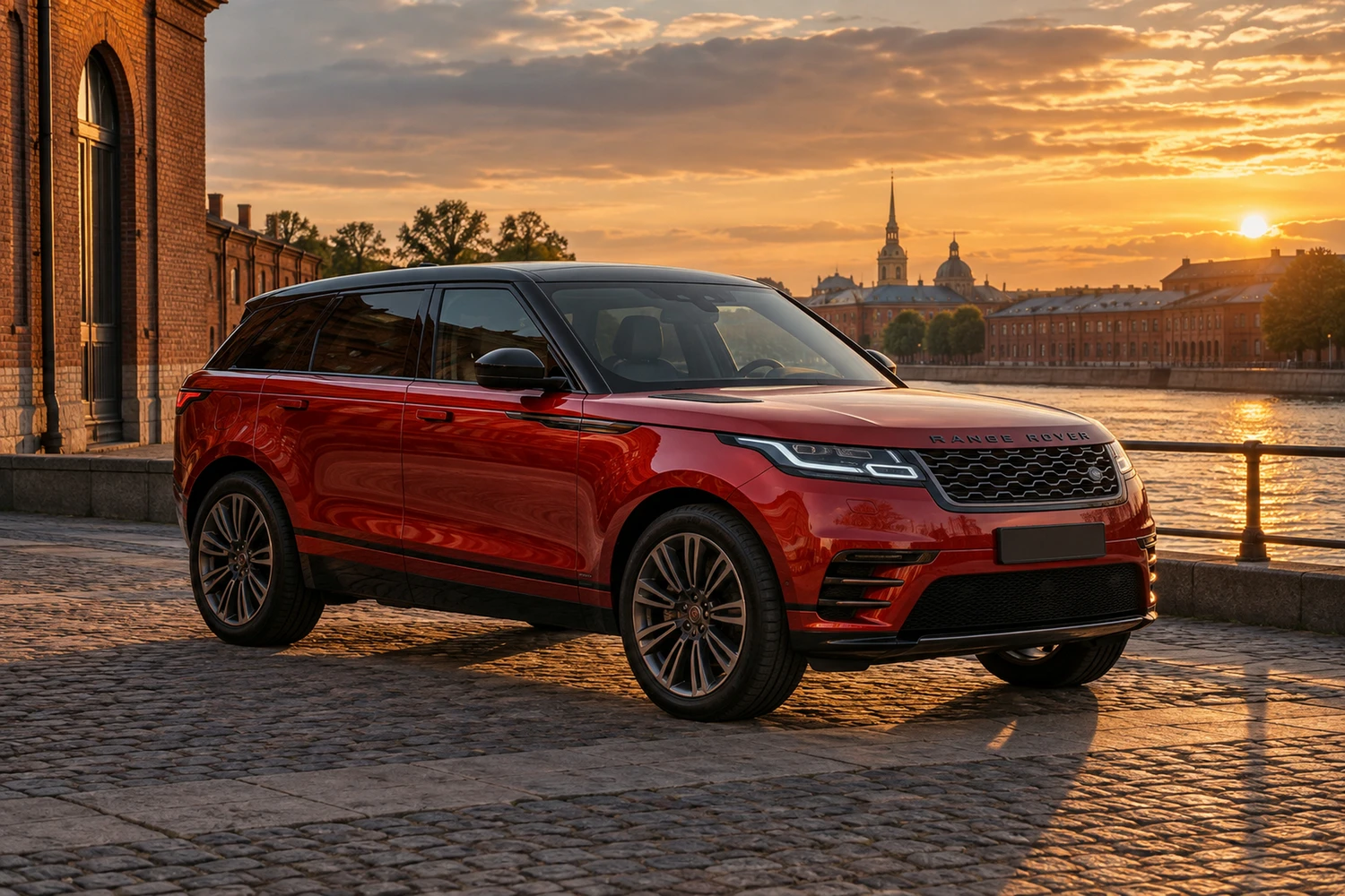 АВТО 1006717 Range Rover Velar алый Санкт Петербург