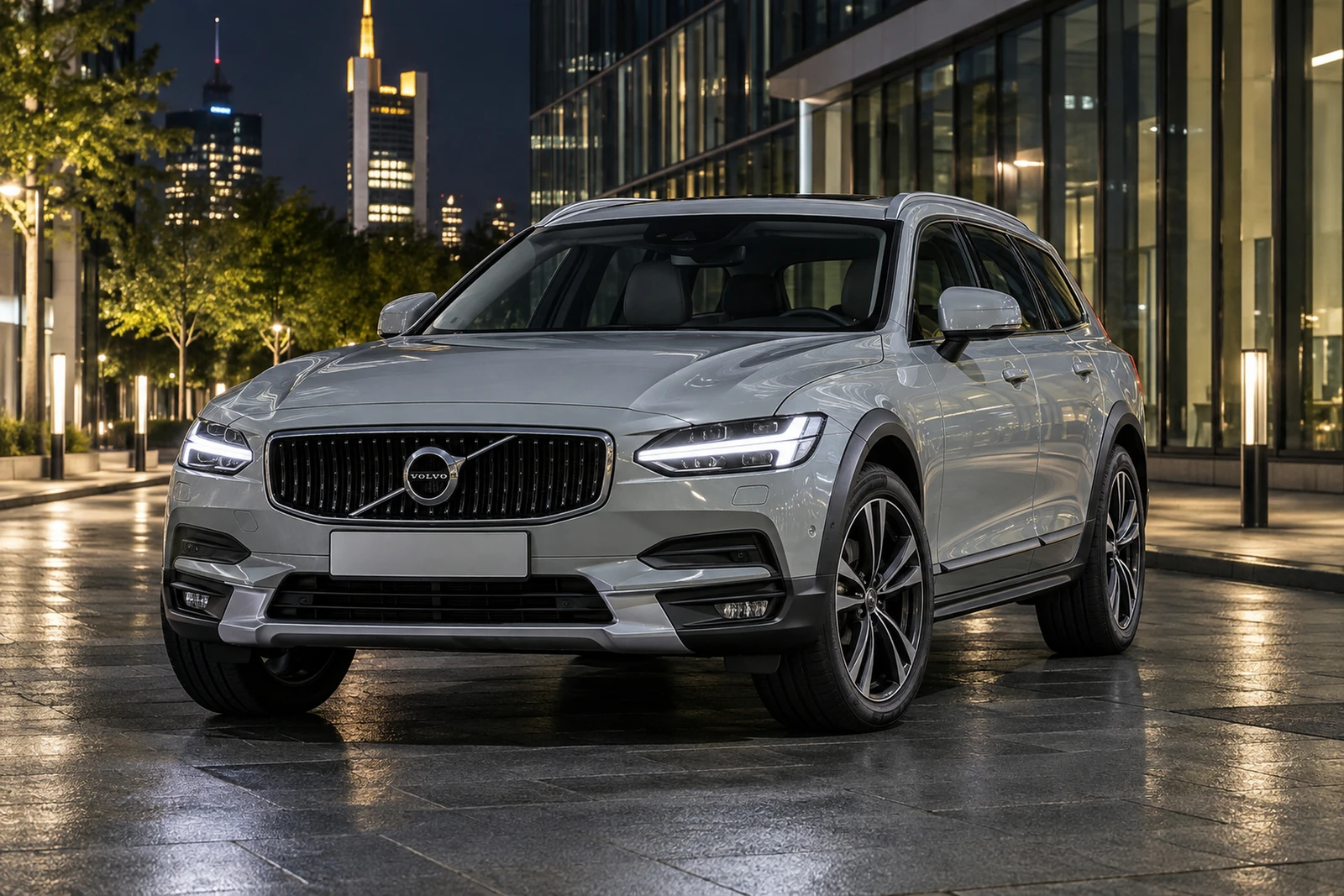 АВТО 1008034 Вольво XC90 светло-серый Франкфурт