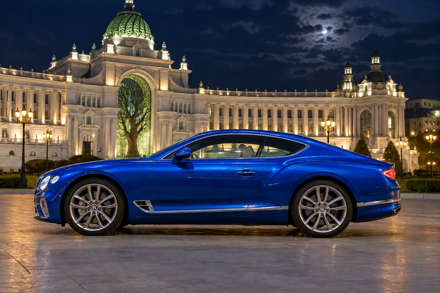 АВТО 1007088 Bentley Continental GT синий Казань