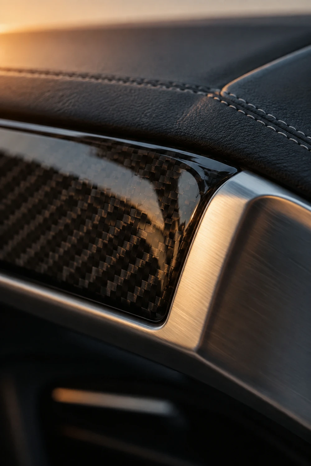 АВТО 1006769 Audi RS6 C8 графитовый карбон консоли