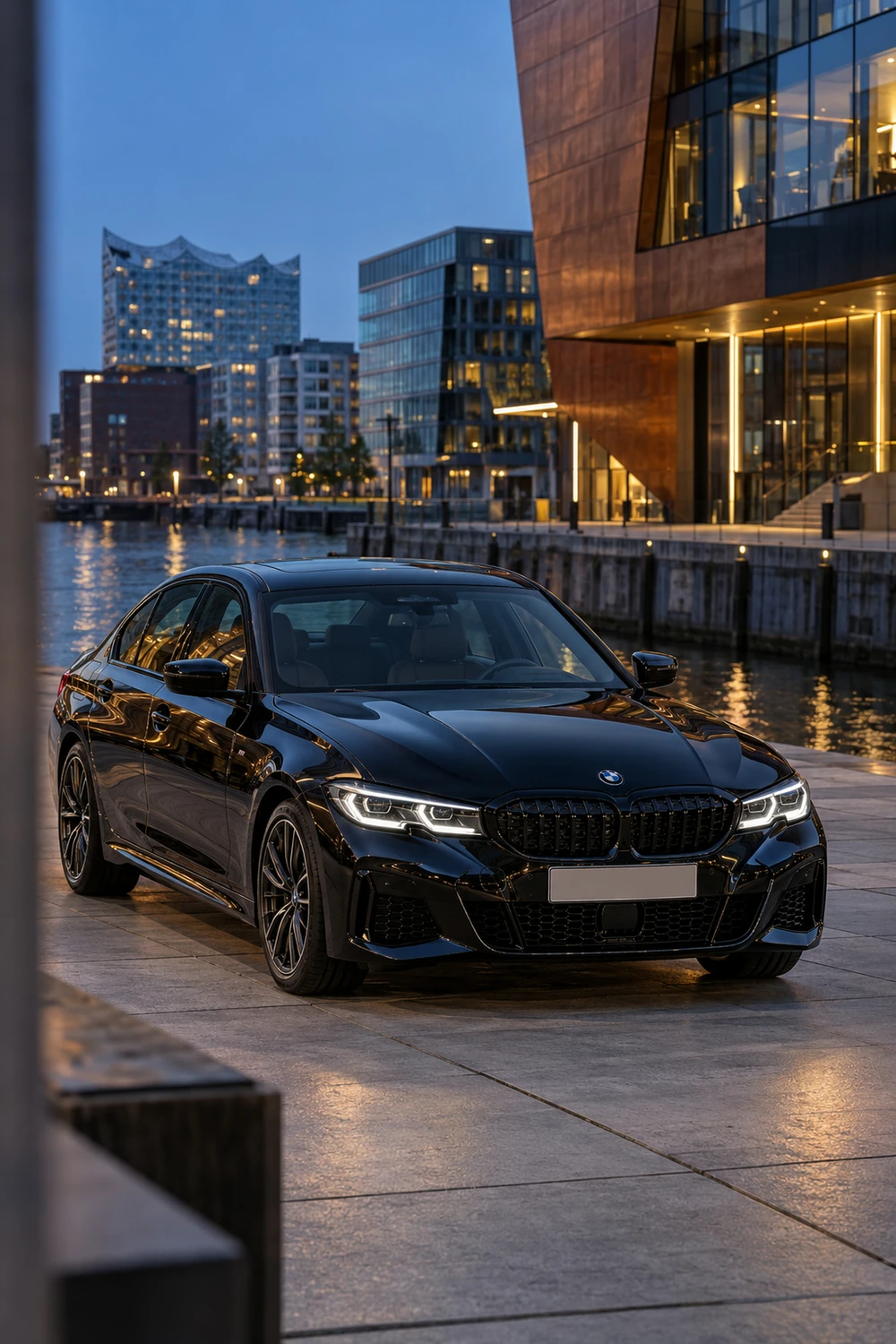АВТО 1006924 BMW M340i G20 чёрный Гамбург