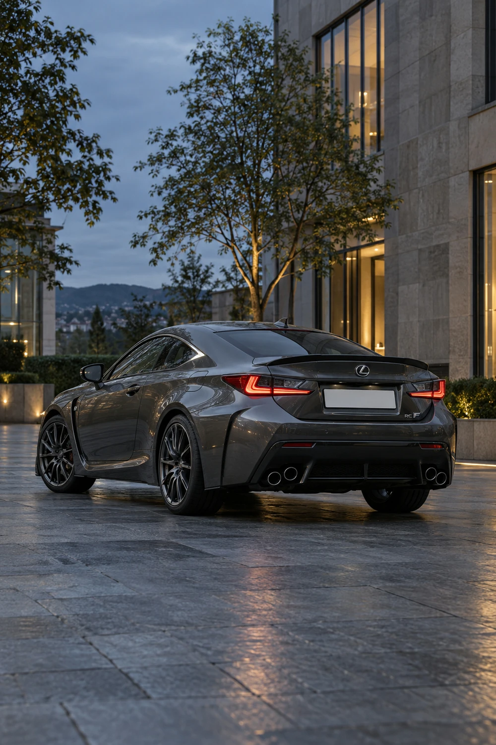 АВТО 1007436 Lexus RC F графит Цюрих