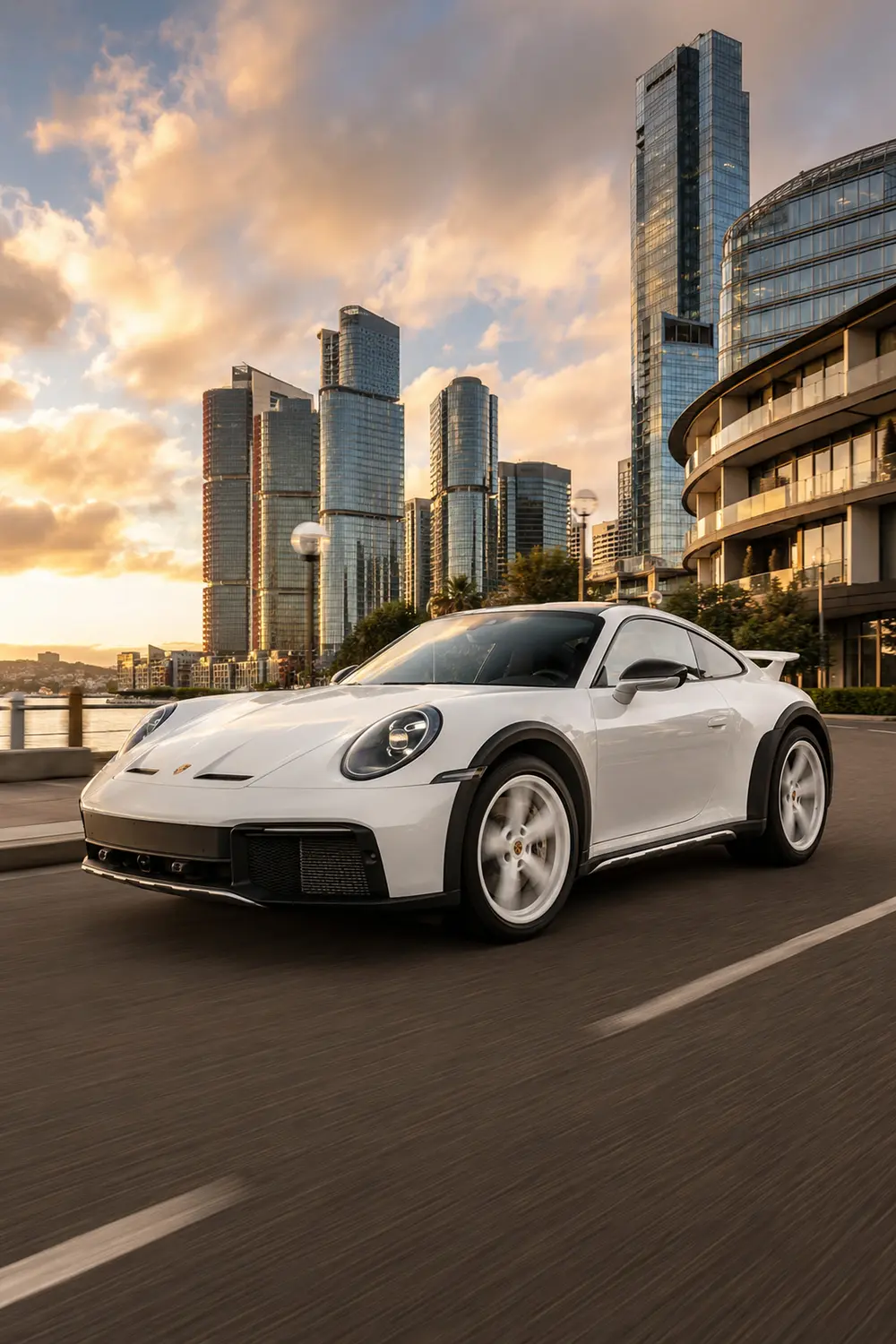АВТО 1003796 белый Porsche 911 Dakar в Сиднее