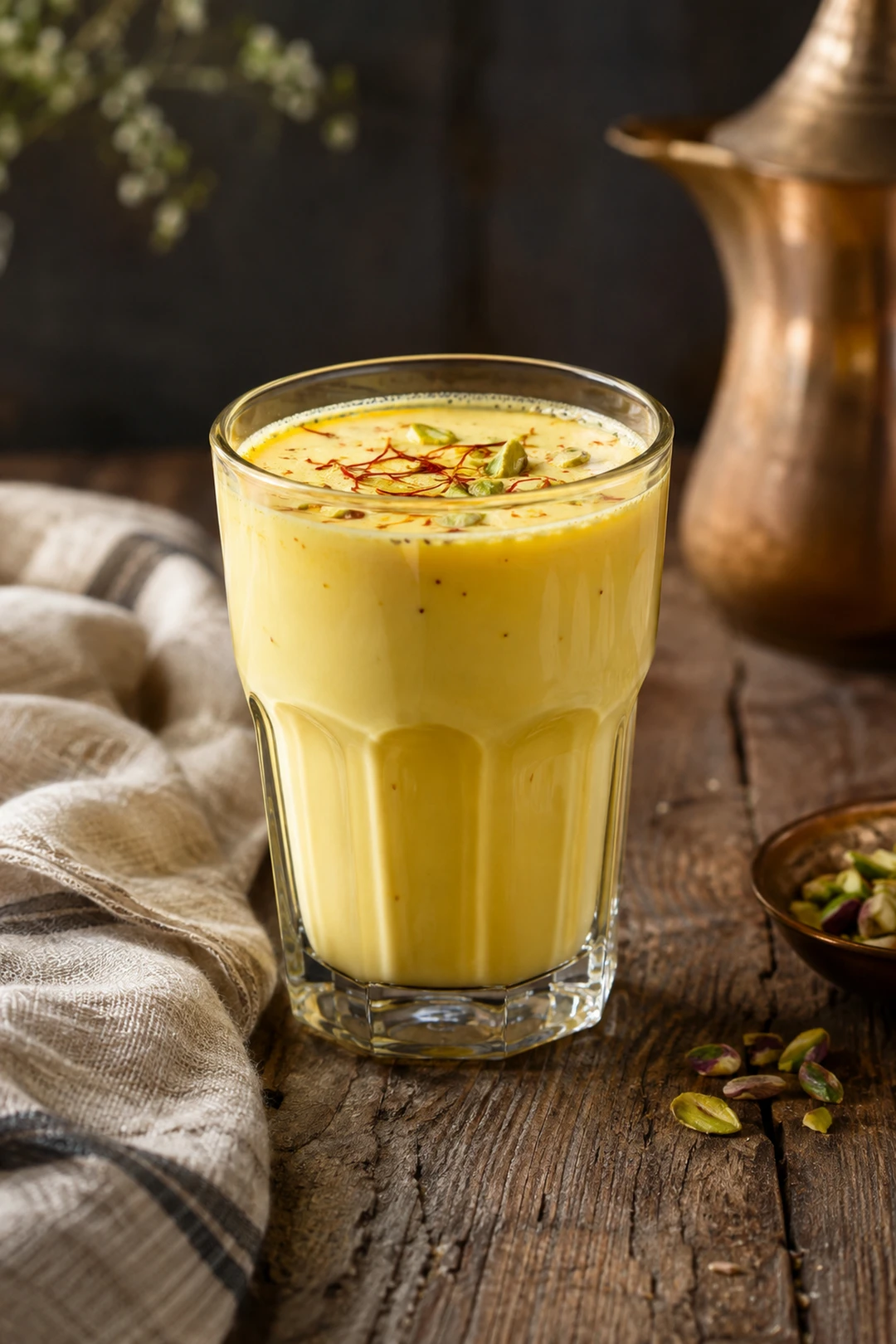 ЕДА 1001513 шафрановое молоко с фисташками