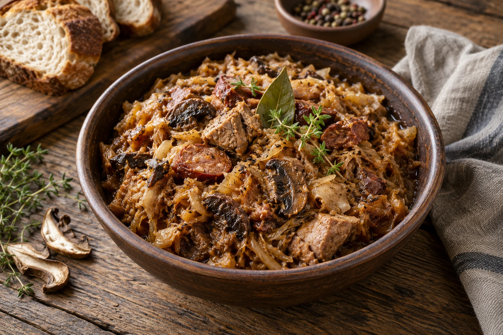 ЕДА 1001484 бигос с мясом и лесными грибами