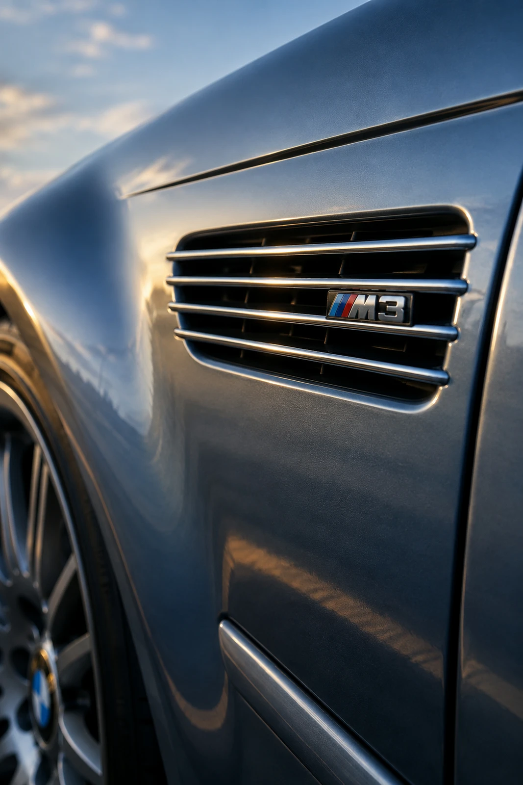 АВТО 1008049 БМВ M3 E46 Жабры переднего крыла