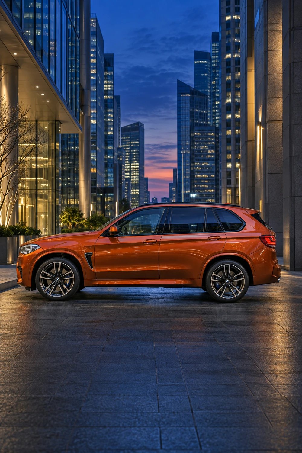 АВТО 1006834 BMW X5M F85 оранжевый Токио