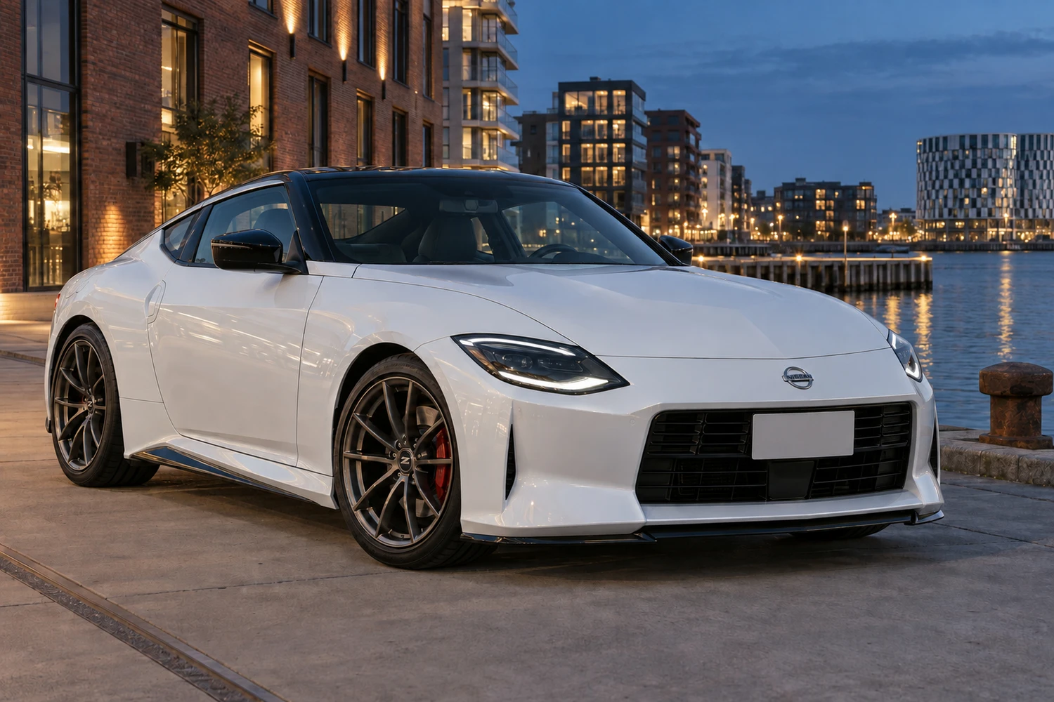 АВТО 1007116 Nissan Z RZ34 белый Копенгаген