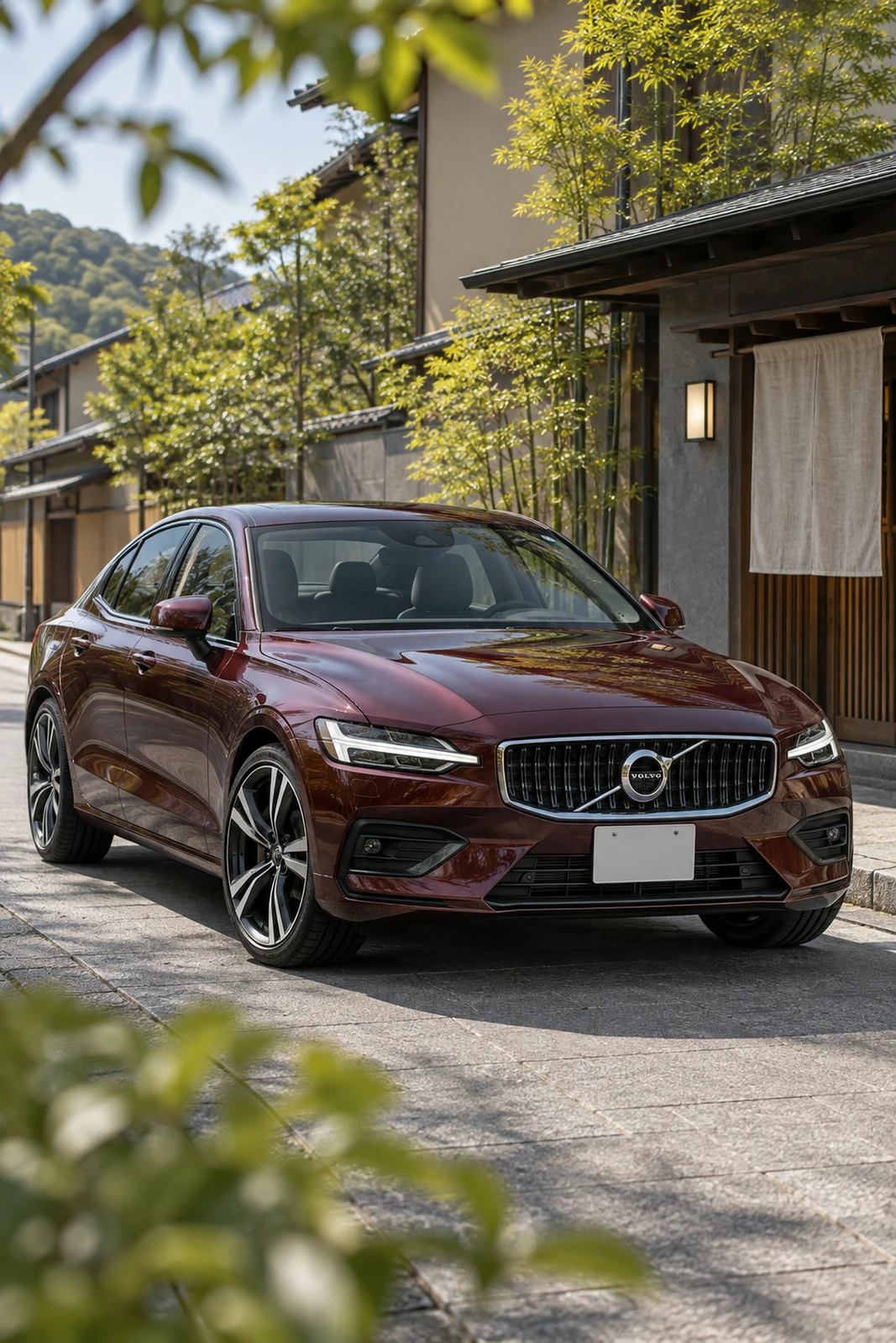 АВТО 1007899 Вольво S60 бордовый Киото