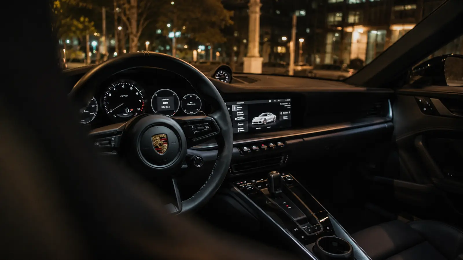 АВТО 1001969 ночной салон Porsche 911 Carrera GTS