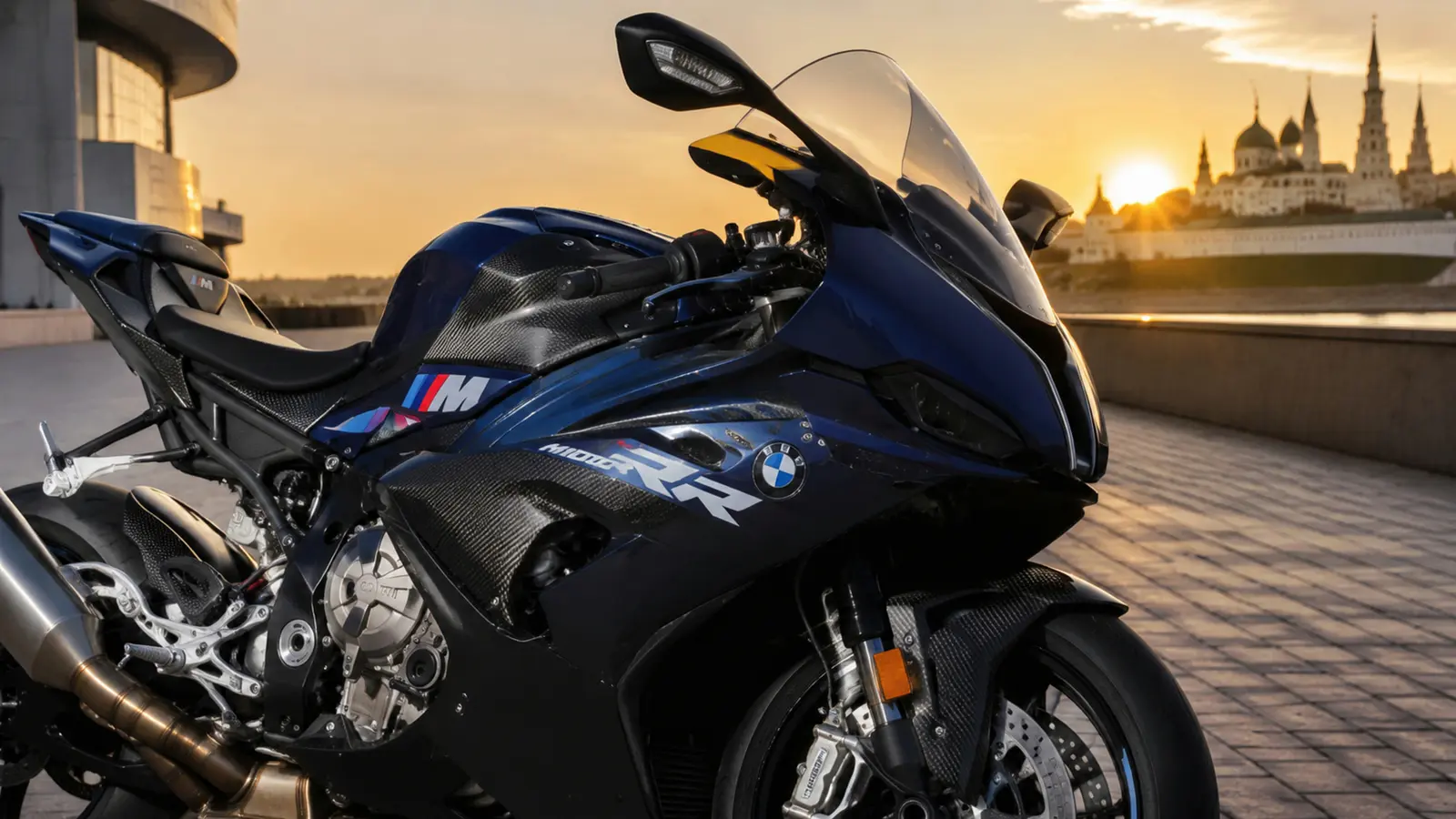 АВТО 1003273 тёмно-синий BMW M 1000 RR крупно бак и кокпит