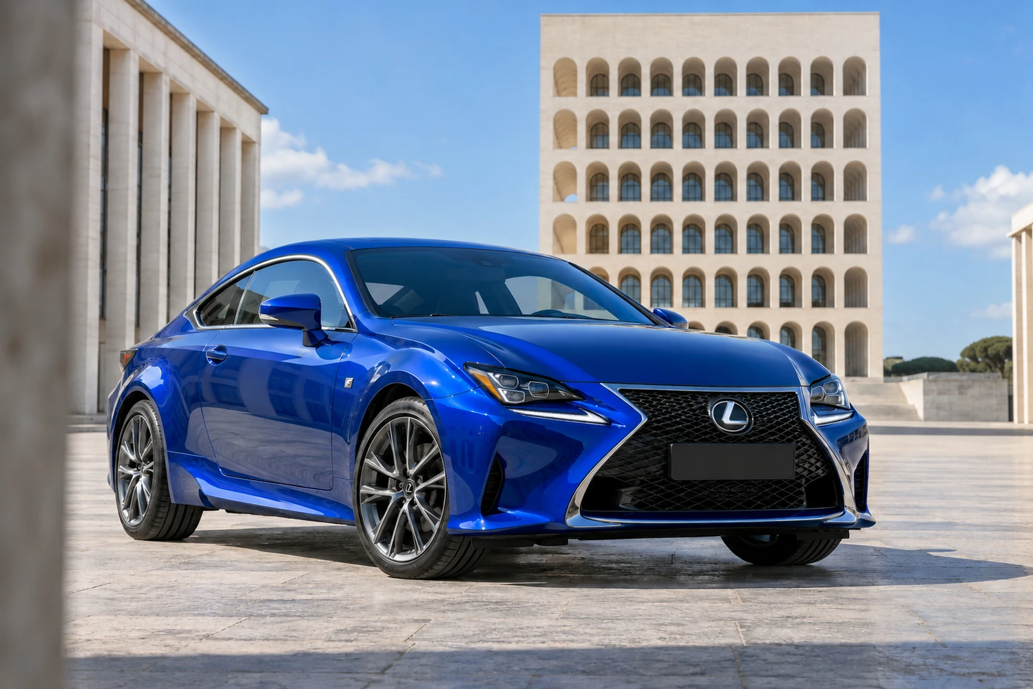 АВТО 1006797 Lexus RC350 лазурный Рим