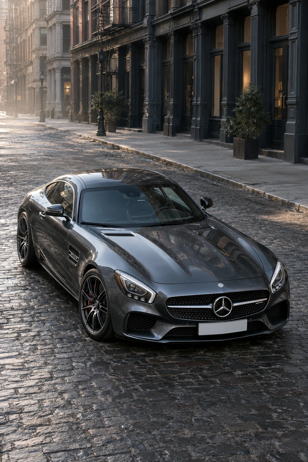 АВТО 1007340 Mercedes AMG GT S C190 графит Нью Йорк