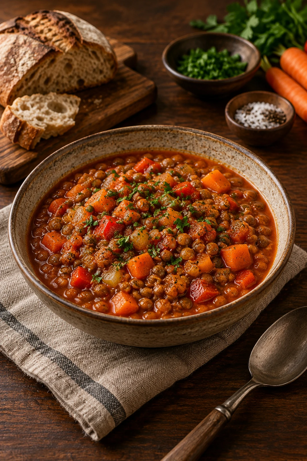 ЕДА 1000873 чечевичное рагу с овощами