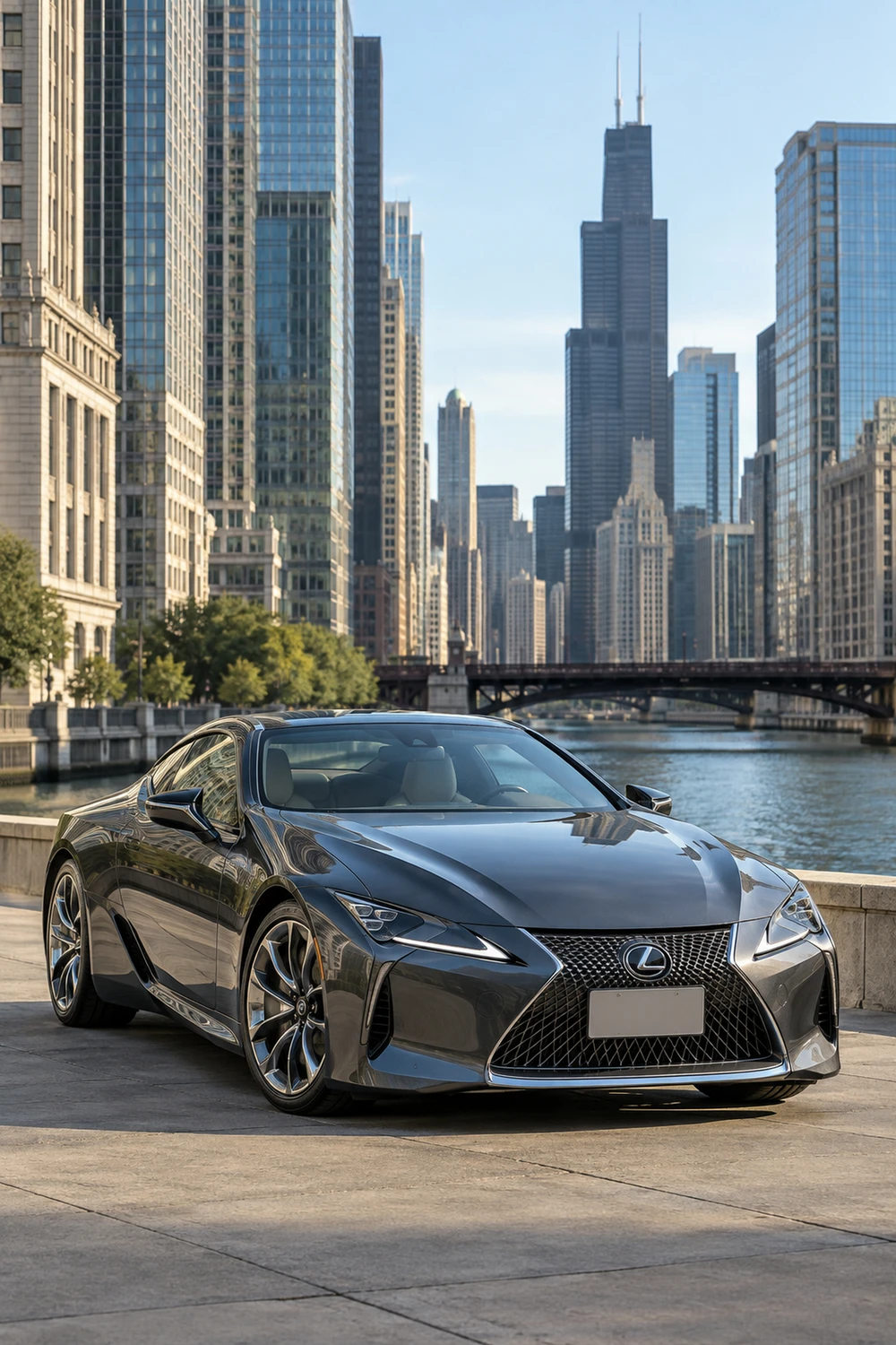АВТО 1007123 Lexus LC500 2021 графит Чикаго