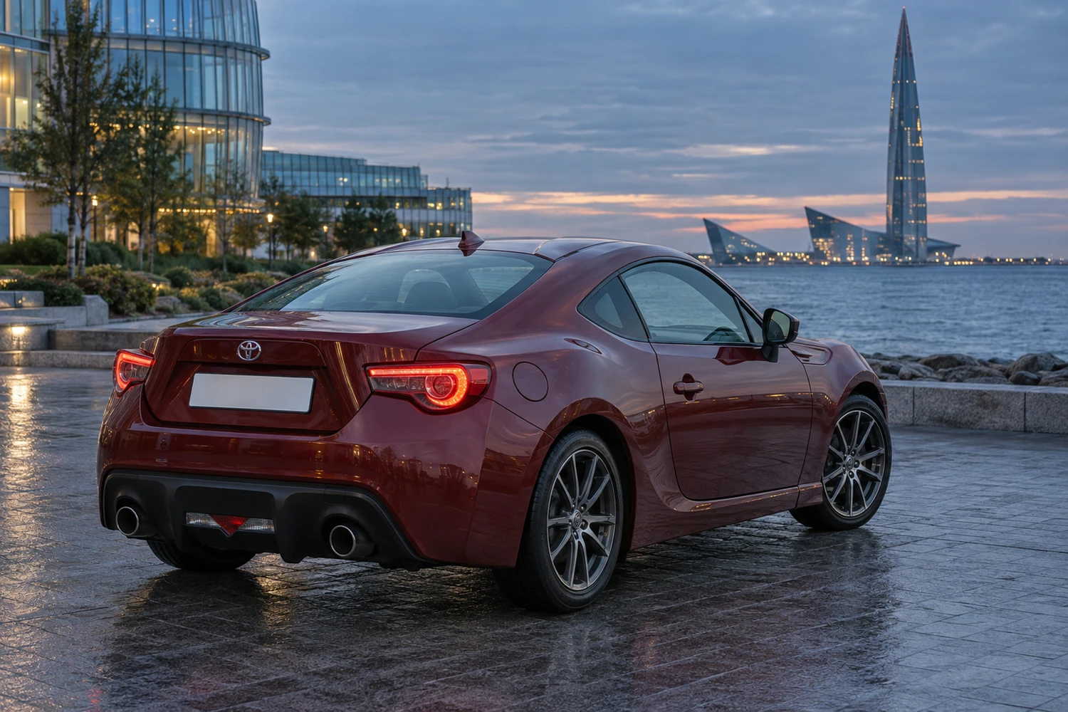 АВТО 1007394 Toyota GT86 бордовый Санкт Петербург