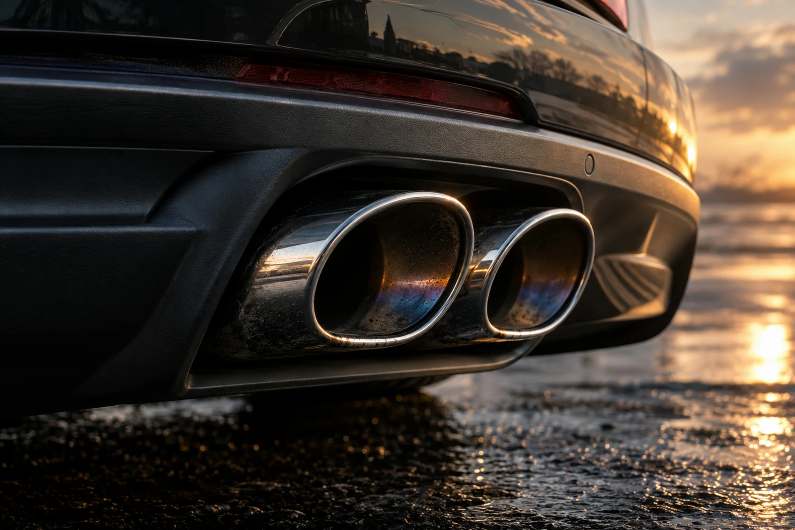 АВТО 1008172 Порше 911 Кромка выхлопа