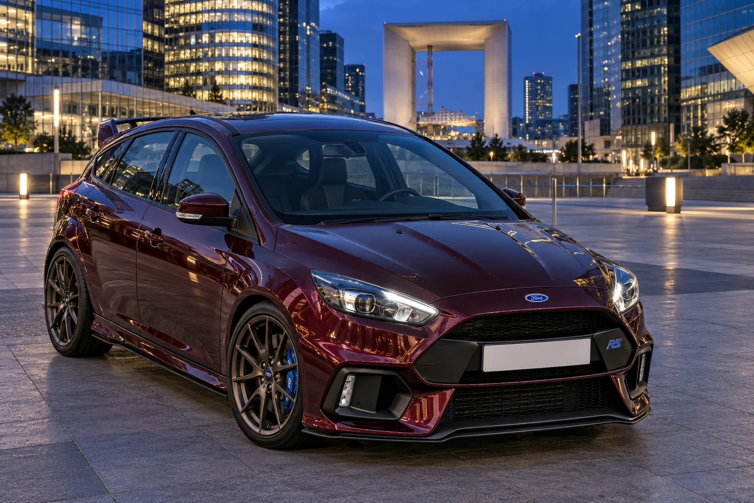 АВТО 1006880 Ford Focus RS Mk3 бордовый Париж