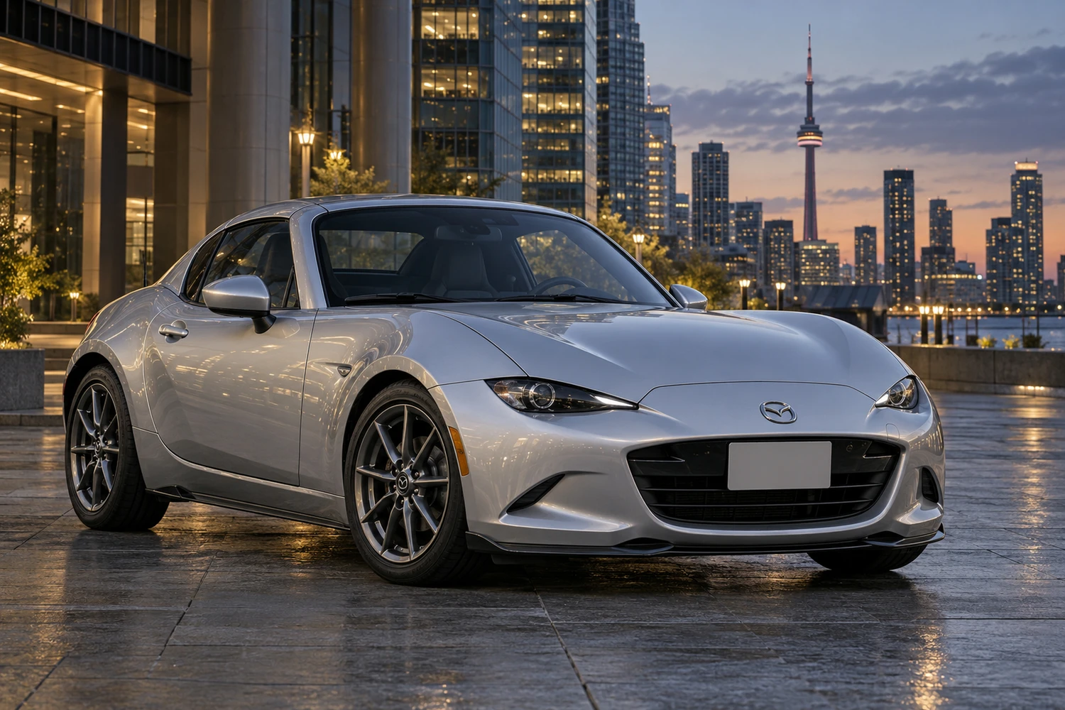 АВТО 1007182 Mazda MX5 ND RF серебристый Торонто
