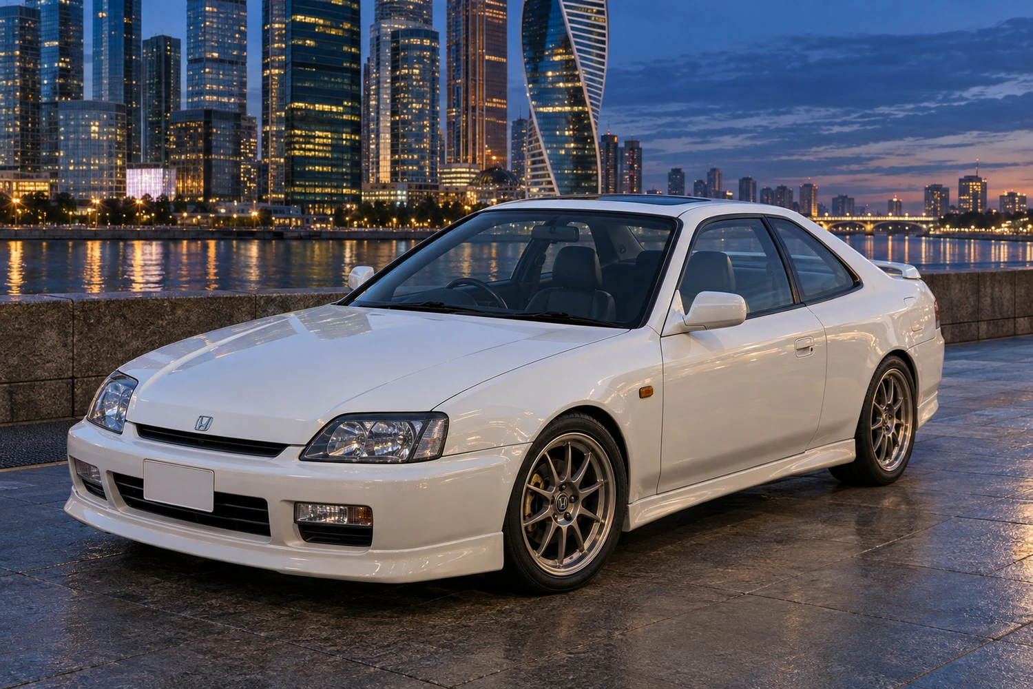 АВТО 1007128 Honda Prelude IV белый Москва