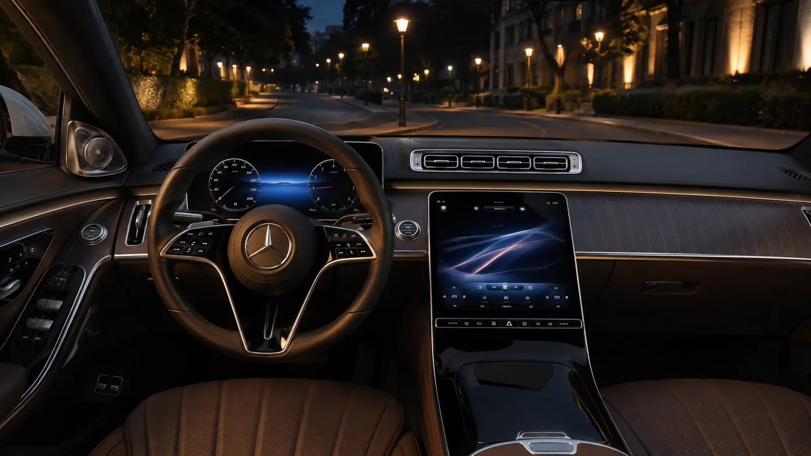 АВТО 1001984 вечерний салон Mercedes-Benz S-Class