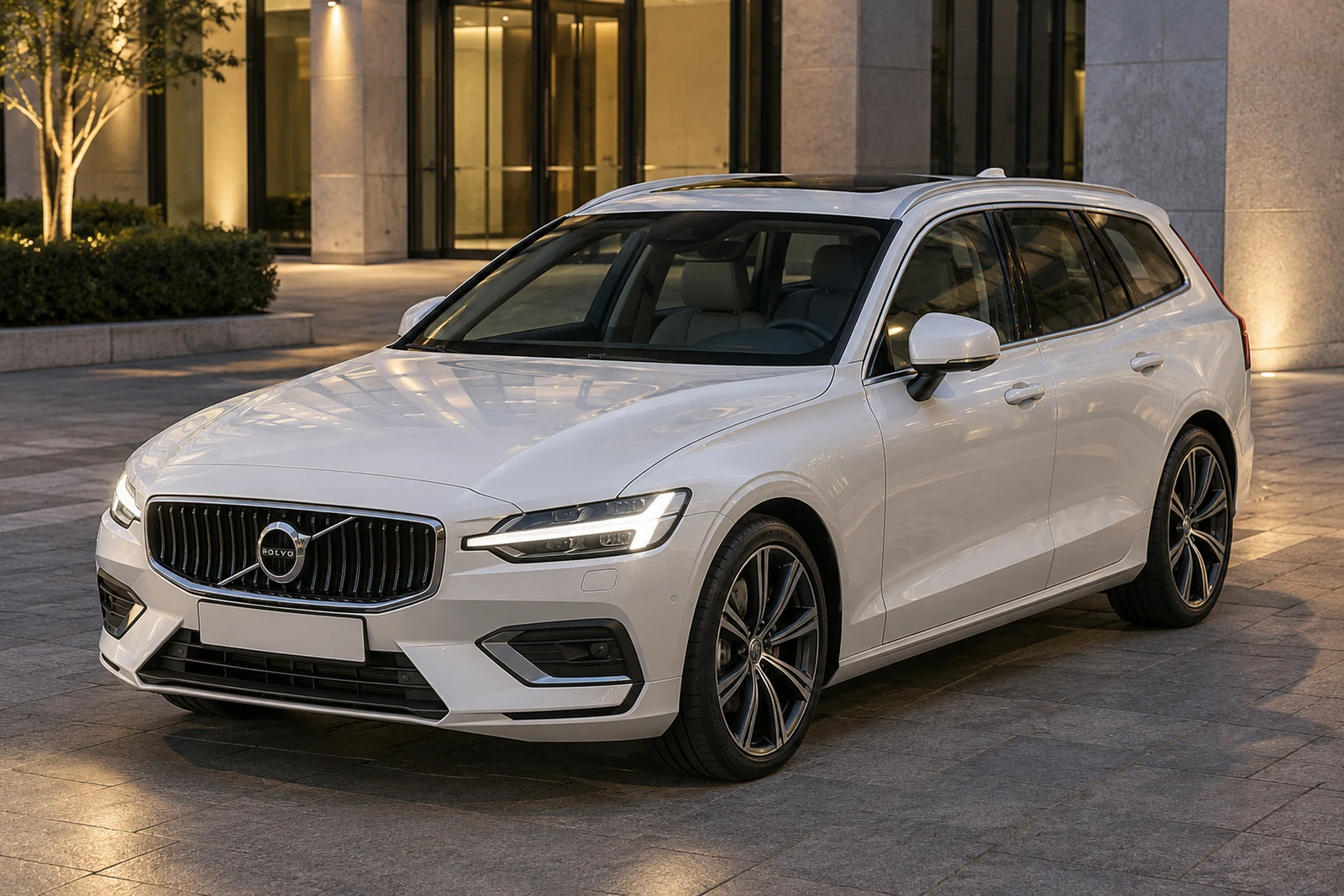 АВТО 1008084 Вольво V60 белый Мюнхен