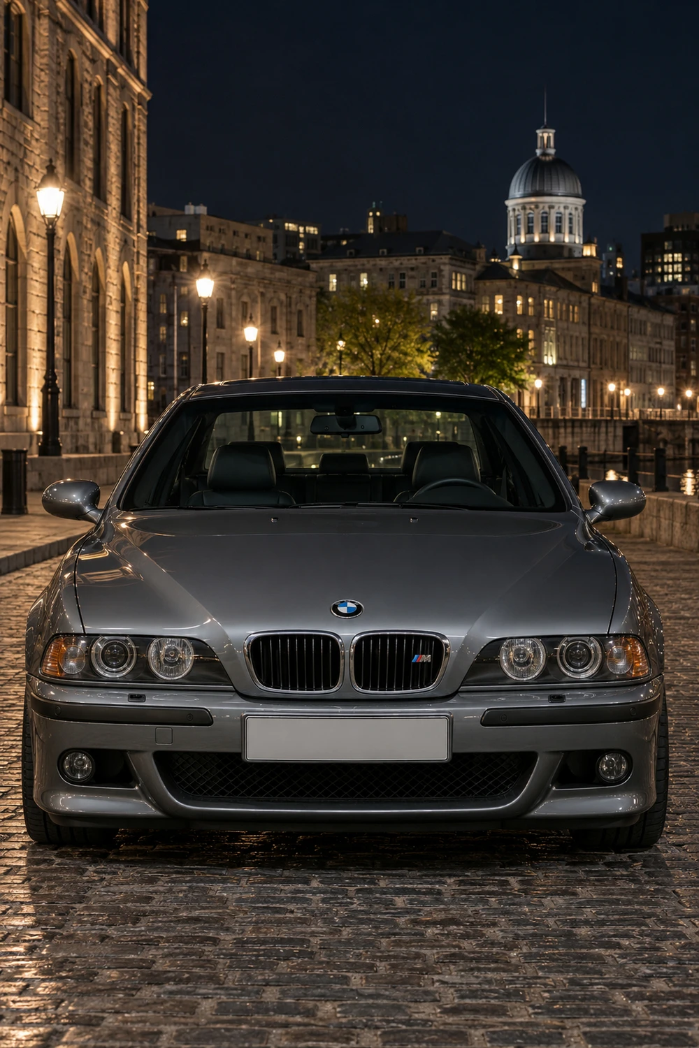 АВТО 1007287 BMW M5 E39 серый Монреаль