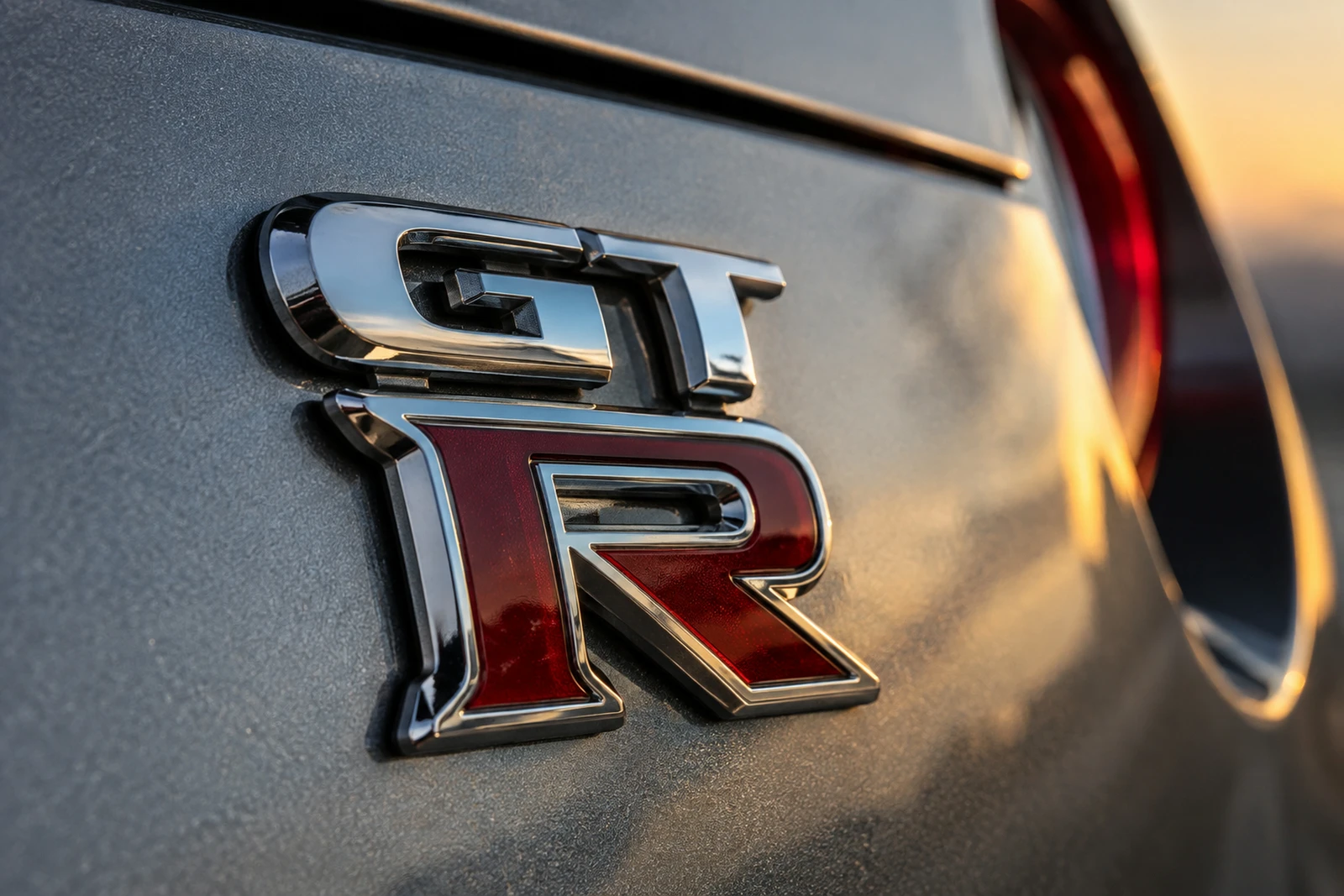 АВТО 1008278 Ниссан GTR Красная буква R