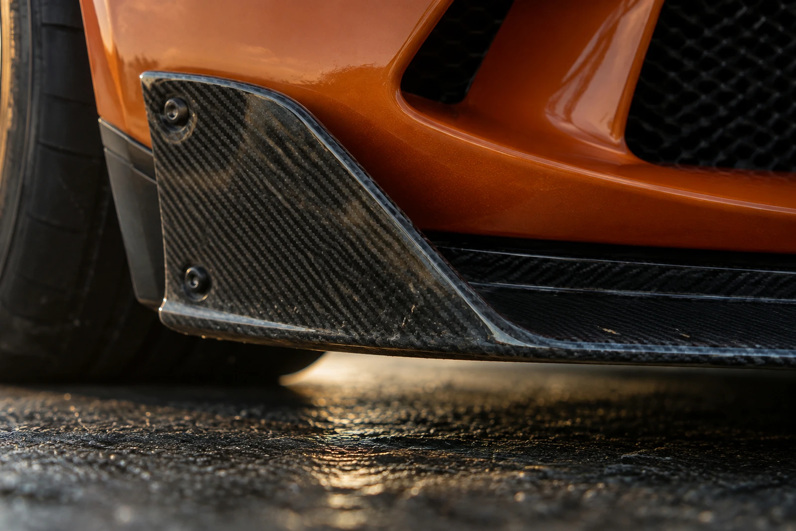 АВТО 1008528 Лотус Exige торец сплиттера
