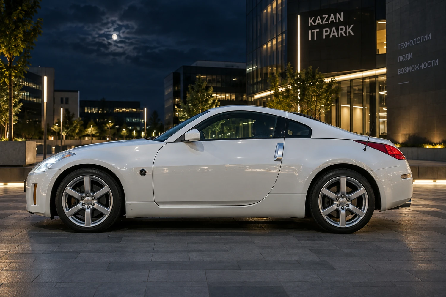 АВТО 1006907 Nissan 350Z Z33 жемчужный белый Казань