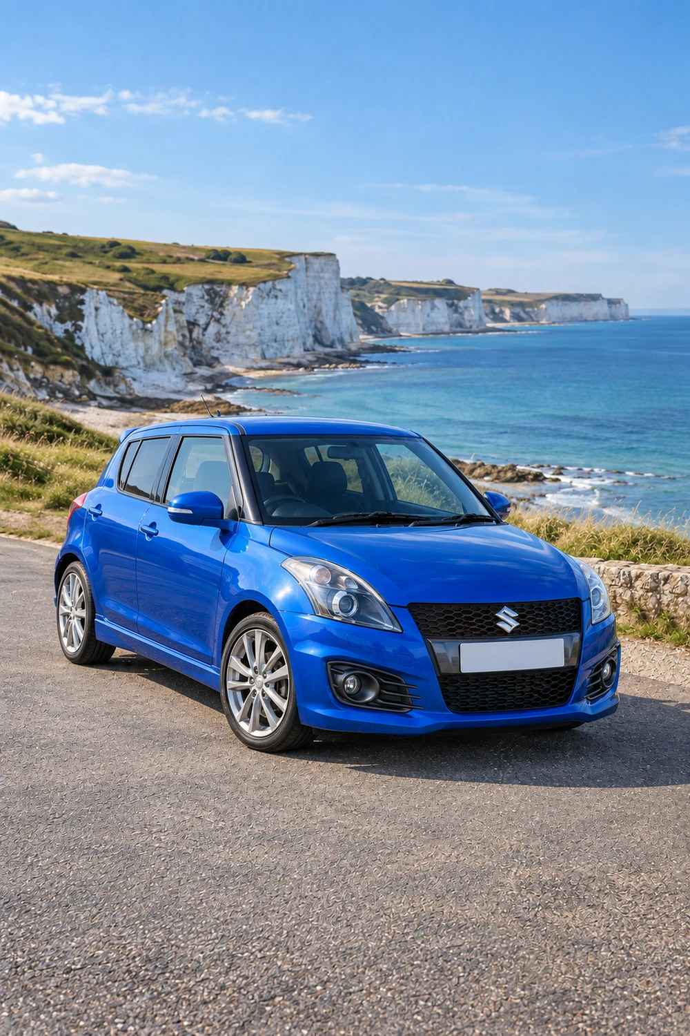 АВТО 1006865 Suzuki Swift Sport ZC32S синий белые скалы