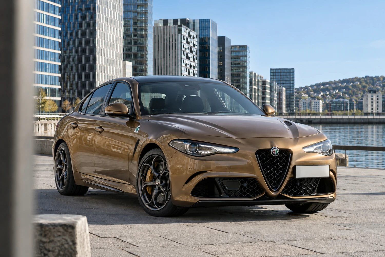 АВТО 1006882 Alfa Romeo Giulia Q бронзовый Осло