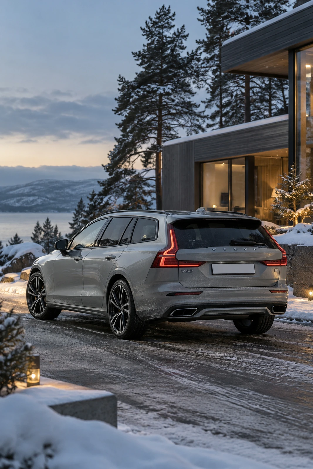 АВТО 1007751 Вольво-V60-Polestar-зимний-дом