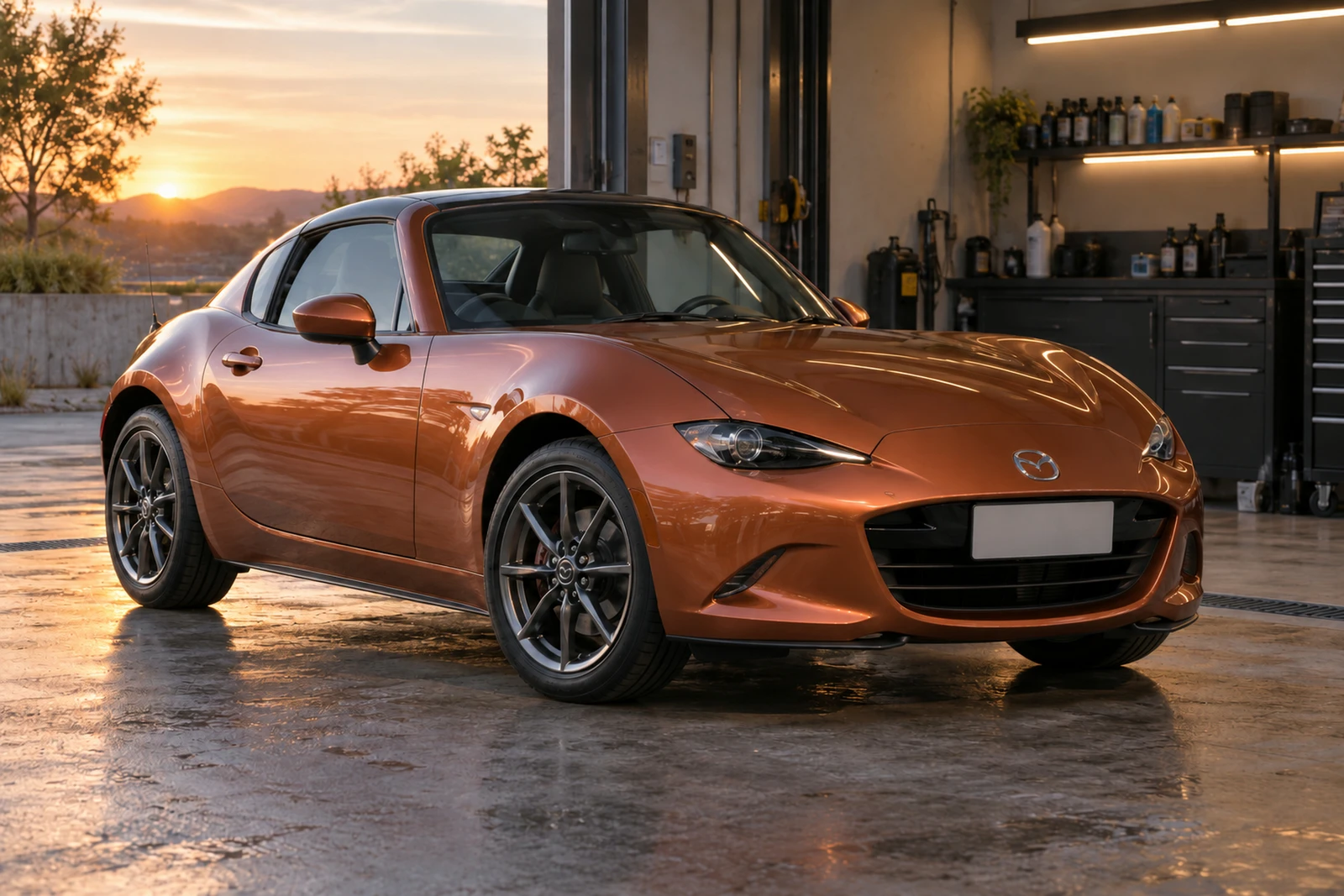 АВТО 1007836 Мазда MX5 медный Детейлинг