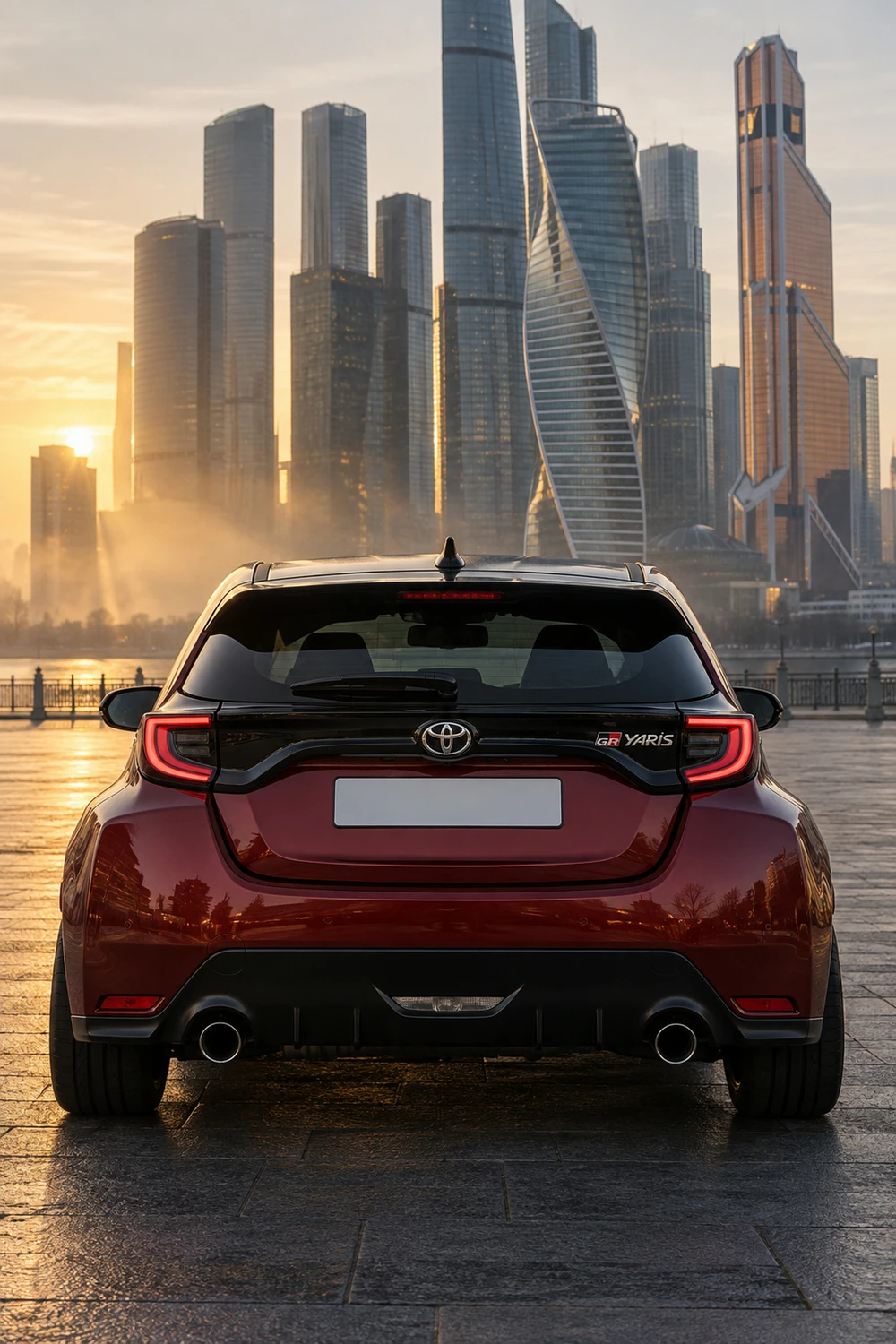 АВТО 1007194 Toyota GR Yaris бордовый Москва