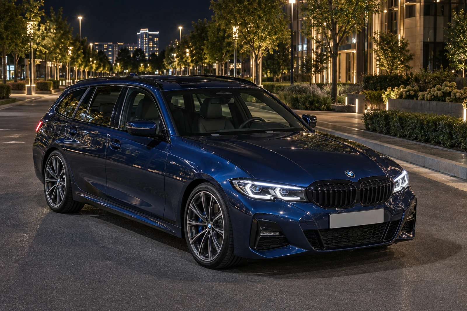 АВТО 1007924 БМВ 330i Туринг синий Краснодар