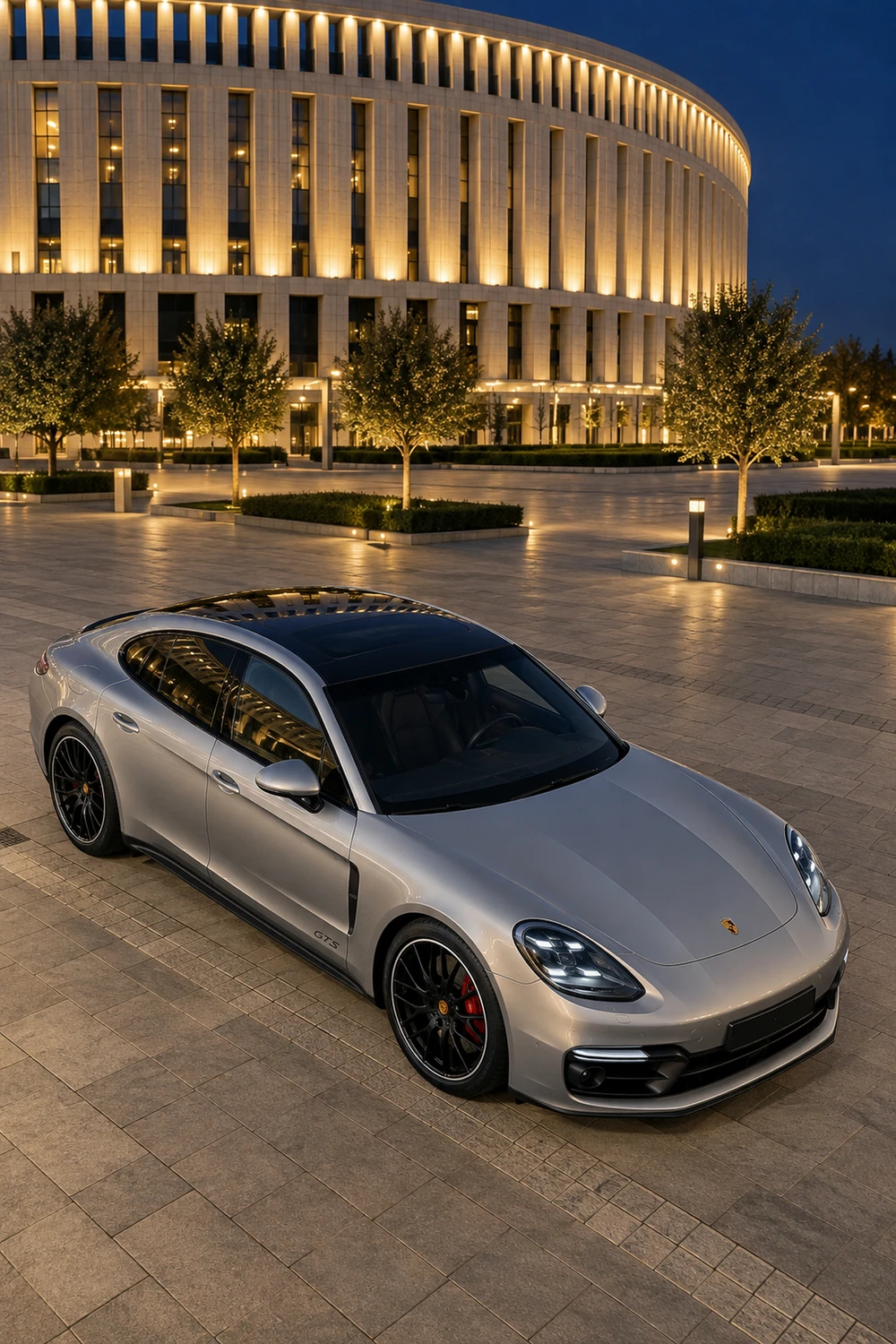 АВТО 1006831 Porsche Panamera GTS 971 серебристый Краснодар